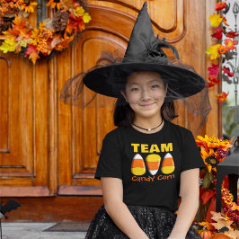 Camiseta Halloween da Equipe Candy Corn
