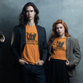 Camiseta Halloween da Equipe de Resposta Tática dos Caçador