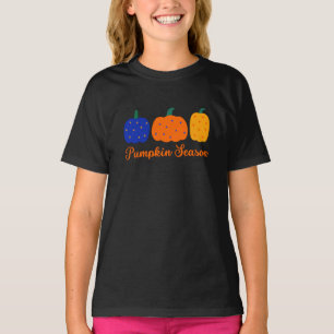 Camiseta Halloween da estação de abóbora