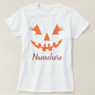 Camiseta Halloween da Girly Jack O Lanterna Pumpkin Persona