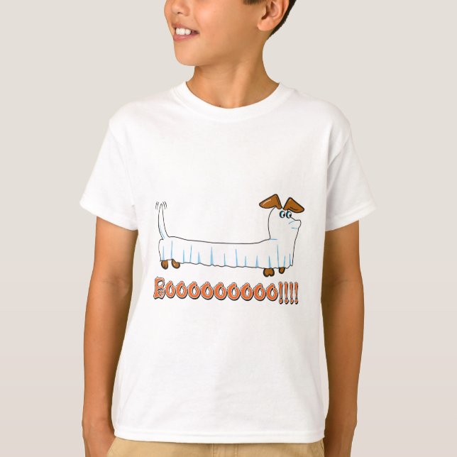 Camiseta Halloween Dachshund (Frente)