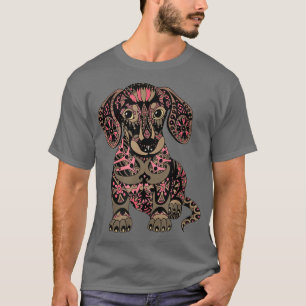 Camiseta Halloween Dachshund Costume T Para Homens 3494