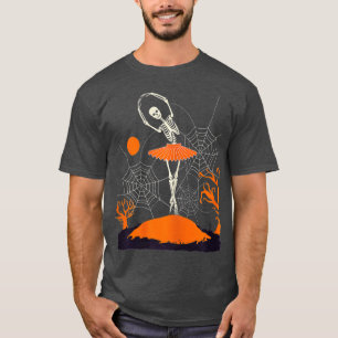 Camiseta Halloween Dancer Skeleton Ballerina Costume Ballet