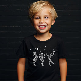 Camiseta Halloween Dancing Skeletons