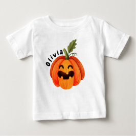 Camiseta Halloween de abóbora personalizado
