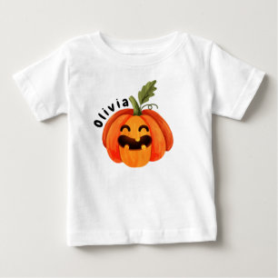 Camiseta Halloween de abóbora personalizado