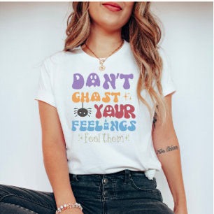 Camiseta Halloween de citação de saúde mental