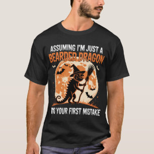 Camiseta Halloween De Dragão De Bruxa