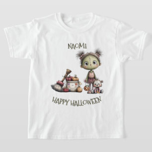 Camiseta *Halloween De Garotas Francesas E Bonitas Peronali
