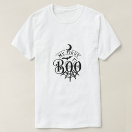 Camiseta Halloween de Grafite branco minimalista