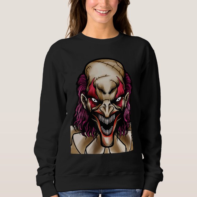 Camiseta Halloween de Horror de Palhaço 1 (Frente)