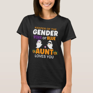 Camiseta Halloween Detetive Do Gênero Revelação Bebê
