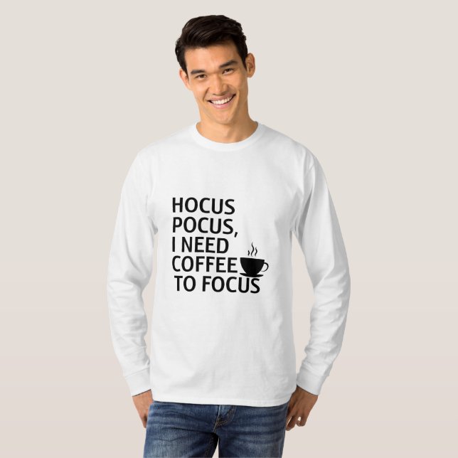 Camiseta Halloween do café do Pocus (Frente Completa)