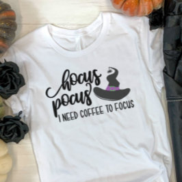 Camiseta Halloween do café do Pocus