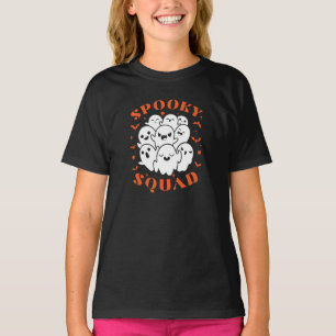 Camiseta Halloween do esquadrão especial bonito