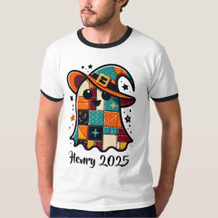 Camiseta Halloween do Fantasma de Correção de Cuecas Person