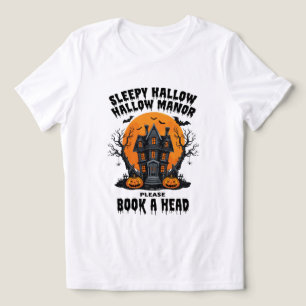 Camiseta Halloween do Halloween Sleepy Manor Assombrado