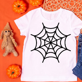Camiseta Halloween do Spider Web Silhoueen