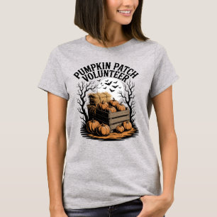 Camiseta Halloween do Voluntário com Patch da Bomba