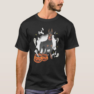 Camiseta Halloween Doberman