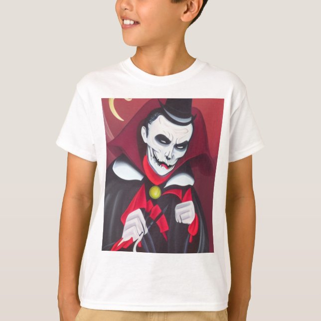 Camiseta Halloween Dracula (Frente)