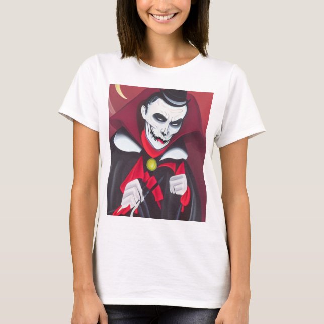 Camiseta Halloween Dracula (Frente)