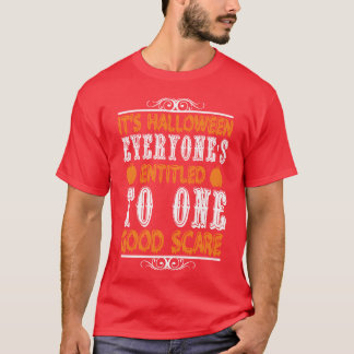 Camiseta Halloween É Halloween Nunca Tem Direito A Um Por D