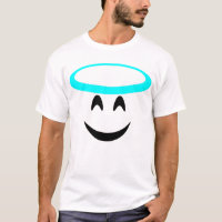 Halloween Emoji Costume Sorrindo Cara Halo