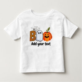 Camiseta Halloween Engraçado Boo Personalizado