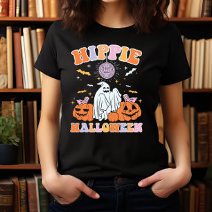 CAMISETA HALLOWEEN ENGRAÇADO DISCO GHOST HIPPIE HALLOWEEN