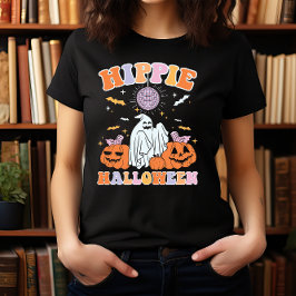 CAMISETA HALLOWEEN ENGRAÇADO DISCO GHOST HIPPIE HALLOWEEN