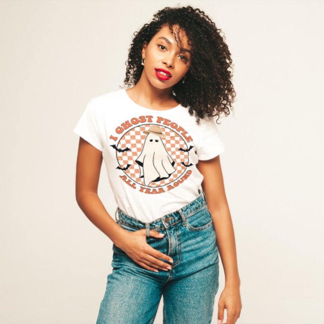 CAMISETA HALLOWEEN ENGRAÇADO INTROVERT| I PESSOAS DE FANTAS (Criador carregado)