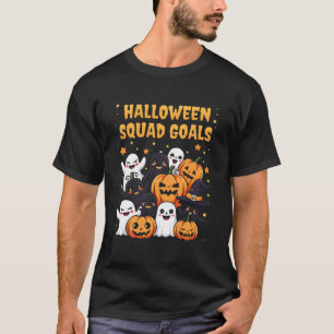 Camiseta Halloween Esquadrão Metas Spooky Crew