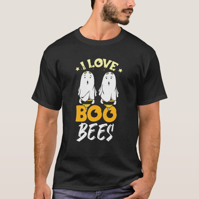 Camiseta Halloween Eu Amo Belas Boo (Frente)