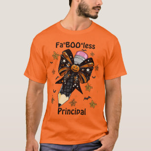 Camiseta Halloween Fa"boo"less principal coquette arco
