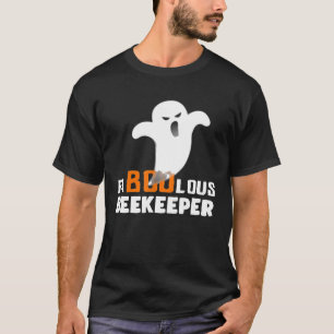 Camiseta Halloween Faboolous Beekeeper Fantasma Engraçado