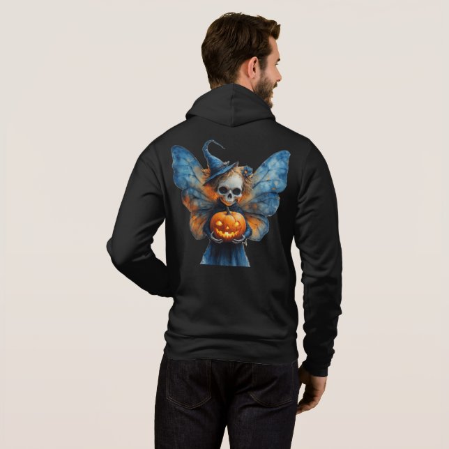Camiseta Halloween Fairy (Parte Traseira Completa)