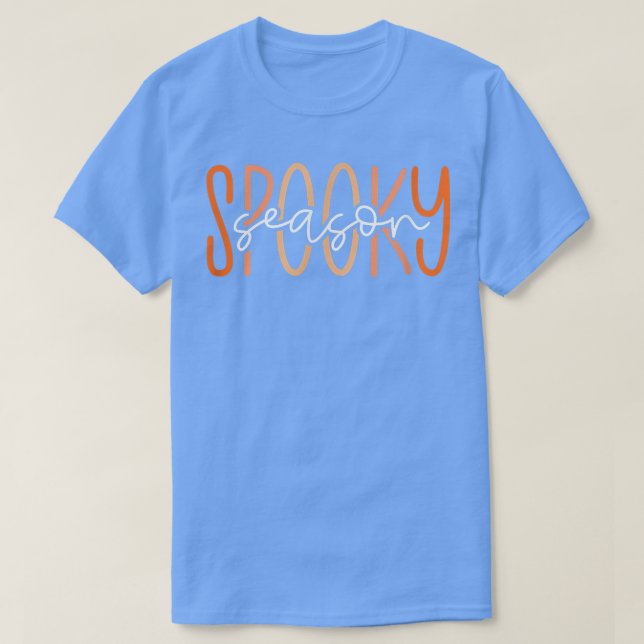 Camiseta Halloween Fall Spooky Season (Frente do Design)