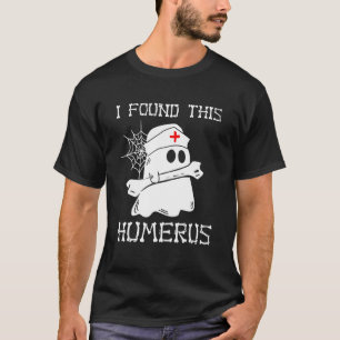 Camiseta Halloween Fantasma Eu Encontrei este Humerist Ther