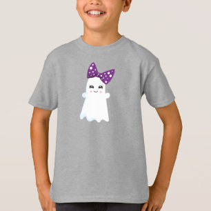 Camiseta Halloween, Fantasma, Fita, Arco, Truque Ou Tratar,
