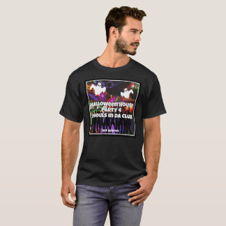 Camiseta Halloween Festa em Casa Fantasmas no club