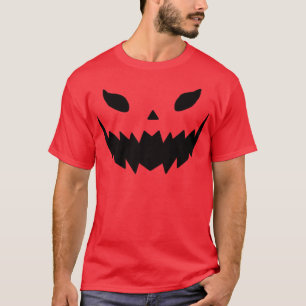 Camiseta Halloween Figurume Jack O'Lanterna Pumpkin Face Wo