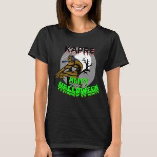 Camiseta Halloween Filipino Kapre Creature Fumaça Charutos 