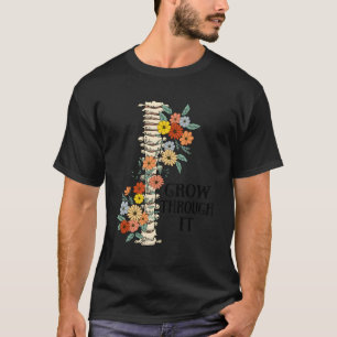 Camiseta Halloween Floral Se Cultiva Através Dela Flores Se