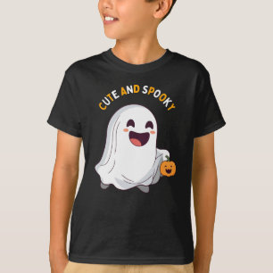 Camiseta Halloween Fofo & Spooky