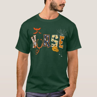 Camiseta Halloween for Nurses  Halloween Nurse ER Nurse Ped