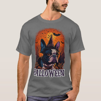 Camiseta halloween french buldog 10