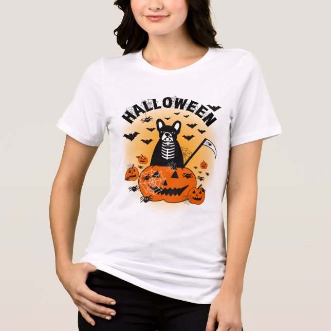 Camiseta Halloween Frenchie (Frente)