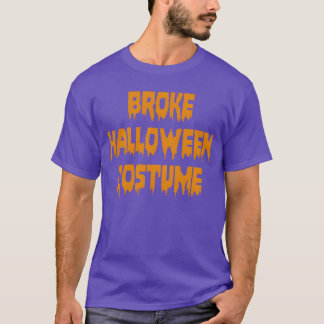 Camiseta Halloween Funny Broke Halloween Retro