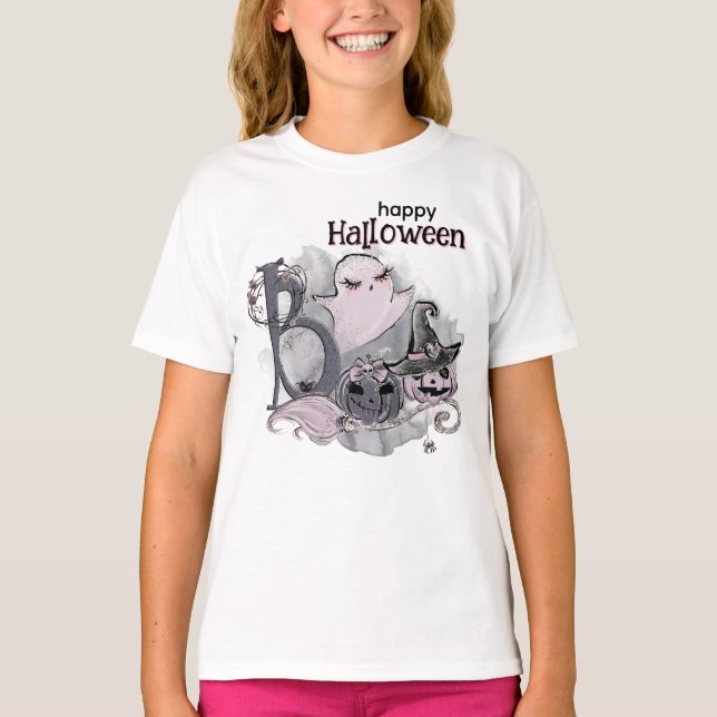 Camiseta Halloween Ghost (Frente)